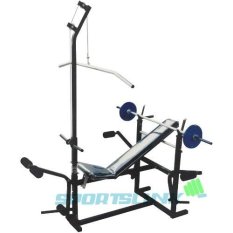 Ghế tập đa năng 4 chức năng Lớn (Đen)