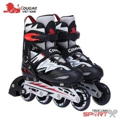 Giầy trượt patn COUGAR màu GHI(tiêu chuẩn thi đấu -size M33-37)