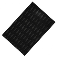 MagiDeal EVA Diamond Groove Surfboard Surfing Traction Pad Deck Grip Tail Pad black – intl