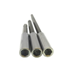 Magnetic Drill extension holder 1/4 hex shank QuickChange 6.35mm Hex PowerTools 60mm 100mm 150mm 3pcs – intl