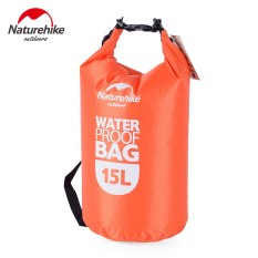 NatureHike 15L Waterproof Dry Bag Pouch Camping Boating Kayaking Rafting Canoeing Bag NH15S002-D