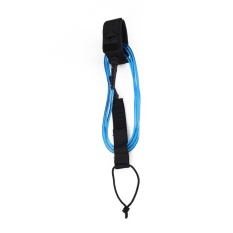 Newworldmall*Surfboard Leash TPU Surfing Paddle Board Straight Leg Foot Rope Strap 6ft 5.5mm – intl
