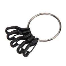 Outdoor Sports Kit EDC Keyring Set Quick Release Spring Hook Carabiner Key – intl