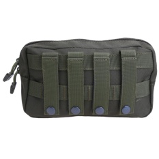 Ngoài trời Chống Nước 1000D Chiến Thuật MOLLE Túi EDC Tiện Ích Túi Đựng Dụng Cụ (Xanh Quân Đội)- quốc tế