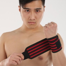 PAlight Thời Trang Hỗ Trợ Dây Nylon Sọc Bọc Dây Đai Cử Tạ An Toàn Băng-quốc tế