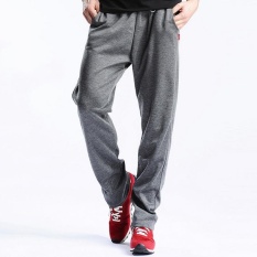 PAlight Men Sport Pants Joggers Workout Drawstring Full Length Sweatpants – intl
