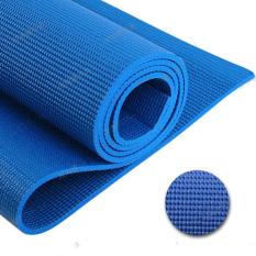 Thảm tập Yoga chống trơn 6mm +Tặng túi đựng thảm GocgiadinhVN(Xanh lam đậm)