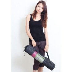 thảm tập yoga tập gym cao cấp + 1 túi dựng thảm + 2 dây cột thảm