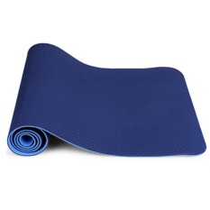 Thảm Tập Yoga Zeno TPE 2 Lớp (xanh navy)