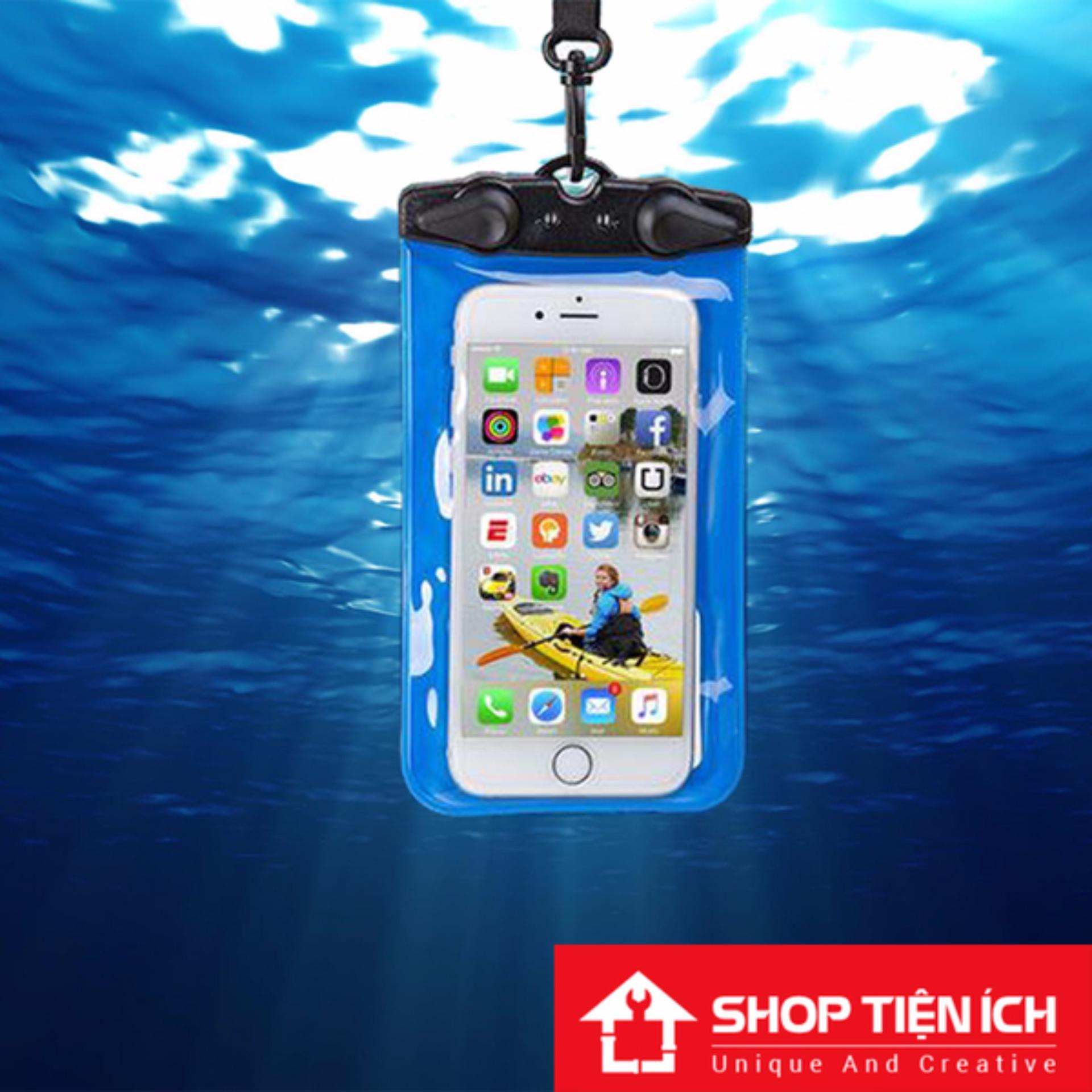 Túi chống nước 100% cho điện thoại 6 inch (Khóa tam giác cao cấp)