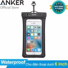 Túi chống nước ANKER Waterproof Case cho điện thoại dưới 6 inch (Trong suốt) – Hãng Phân Phối Chính Thức