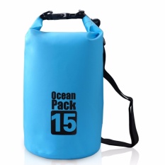Túi chống nước tuyệt đối 100%, 15L, đeo chéo vai, chất liệu cao cấp POPO Sports