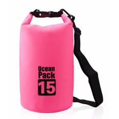 Túi chống nước tuyệt đối 100%, 15L, đeo chéo vai, chất liệu cao cấp POPO Sports