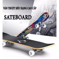 Ván trượt cao cấp mặt nhám bánh cao su thế hệ mới