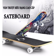 Ván trượt trẻ em cao cấp bánh xe cao su đục,mặt nhám