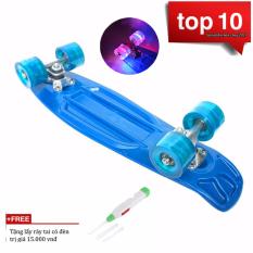 Ván trượt thể thao gg24 chịu tải 100kg có đèn Led + Free lấy ráy tai