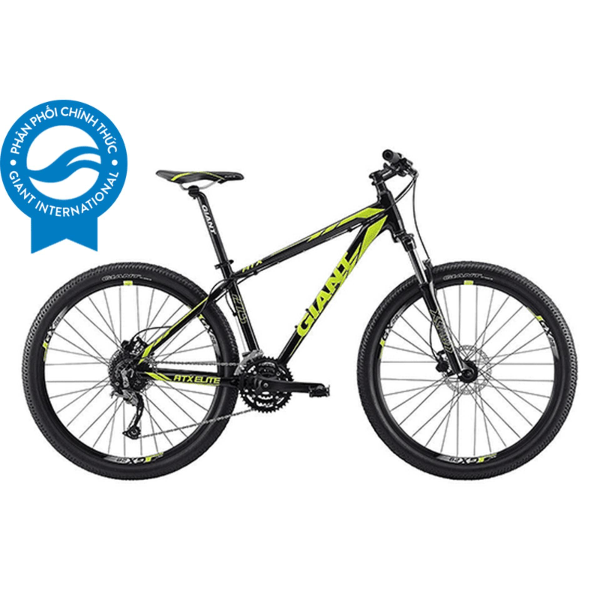 Xe đạp địa hình GIANT ATX ELITE 1-GKR - Size M (Đen/Xanh lá)