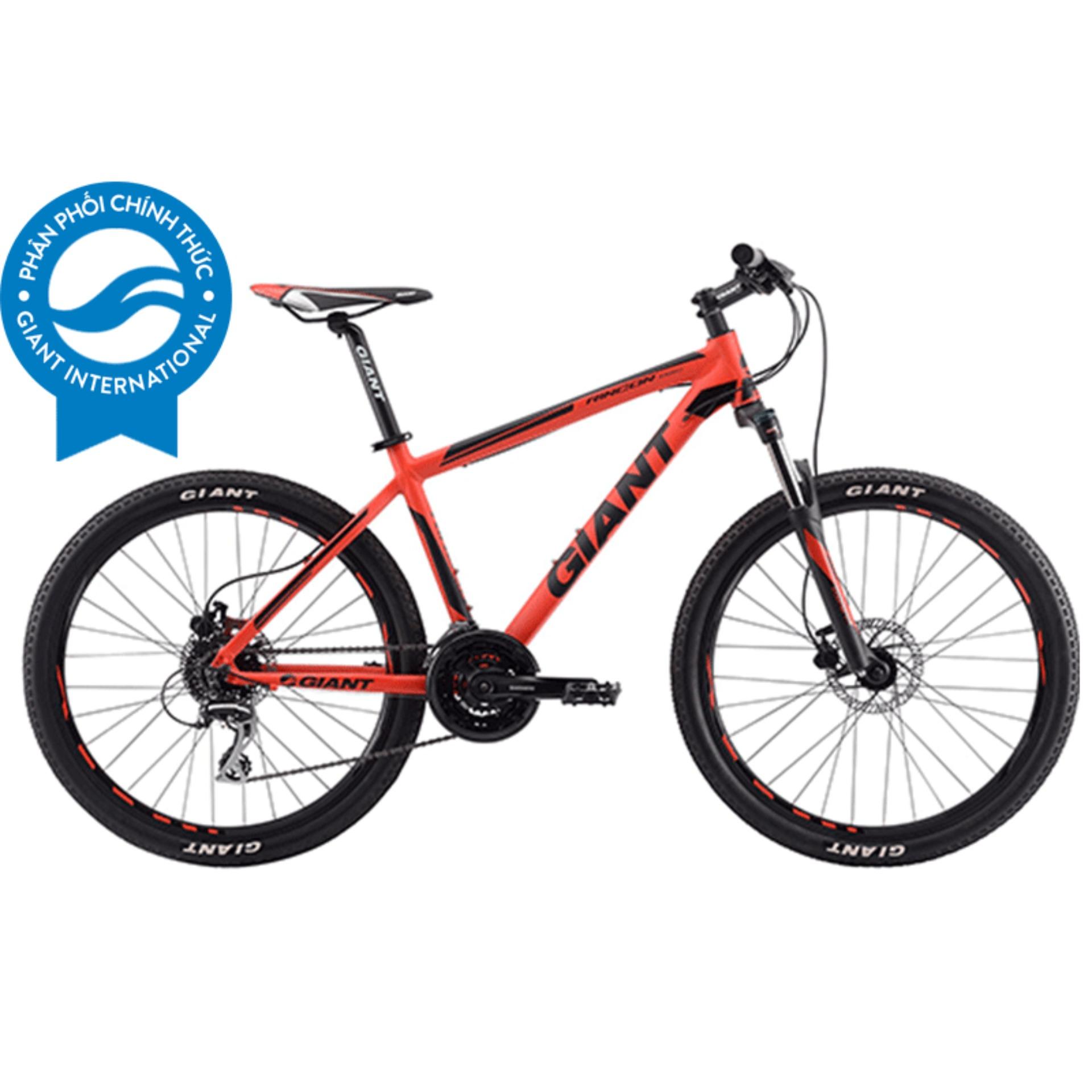 Xe đạp địa hình GIANT Rincon Disc - Size XS (Đỏ/Đen)