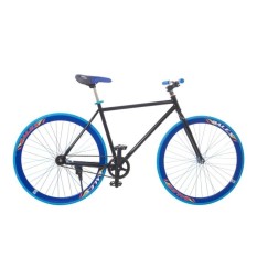 Xe đạp Fixed Gear Single (Đen phối xanh)