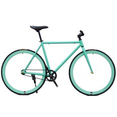 Xe đạp Fixed Gear Single Speed (Xanh ngọc)