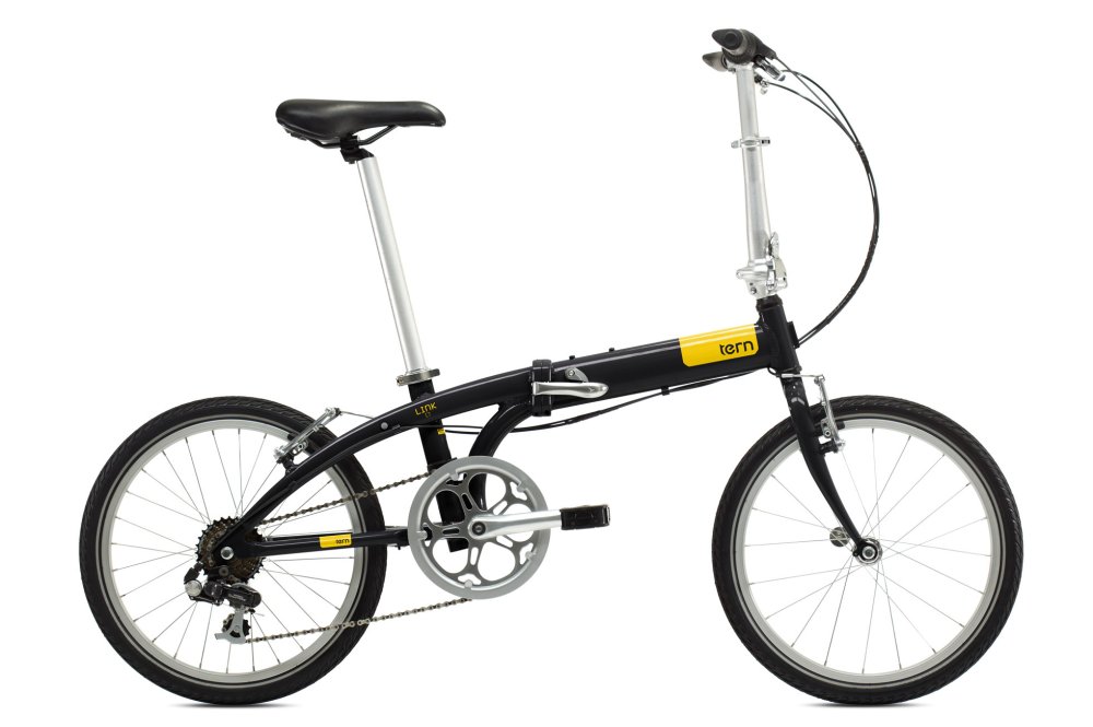 Xe đạp gấp JETT TERN LINK C7 BLK (Đen)