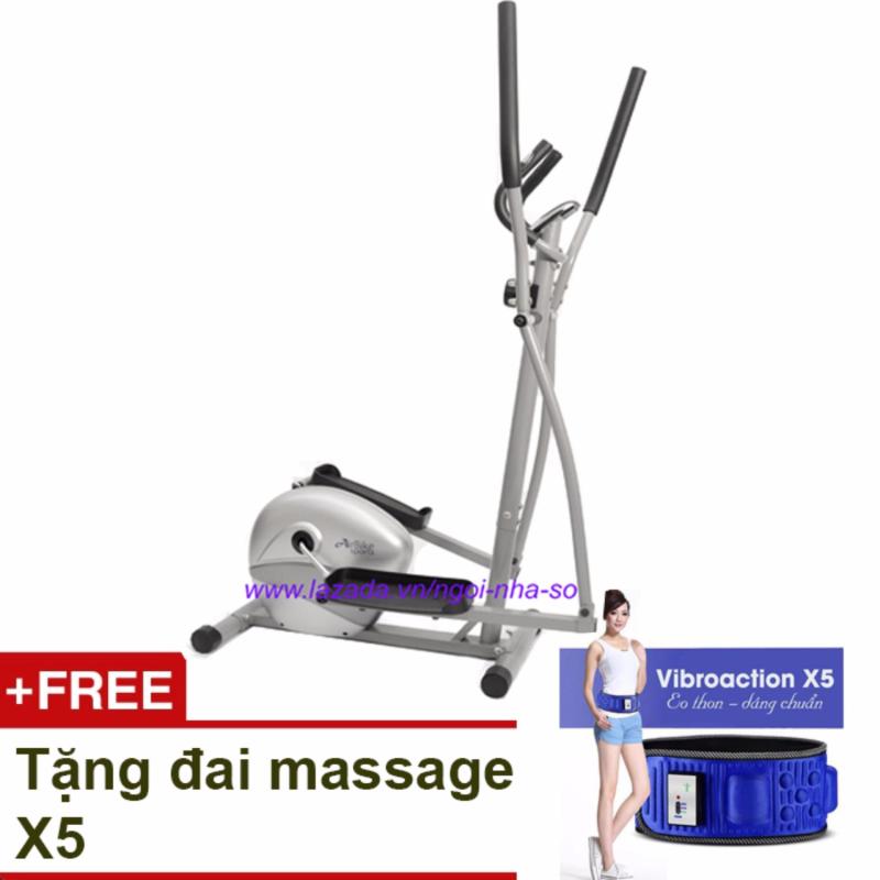 Bảng giá Xe đạp tập thể dục Air Bike AB-04 (Xám) + Tặng đai massage X5