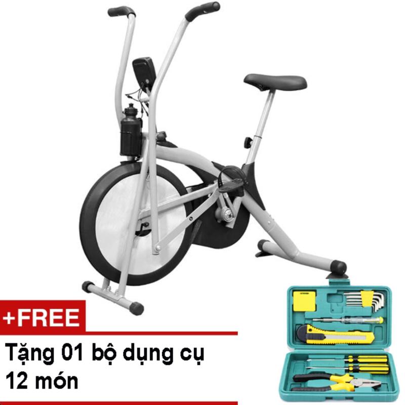 Bảng giá Xe đạp tập thể dục Air Bike + Tặng bộ dụng cụ 12 món