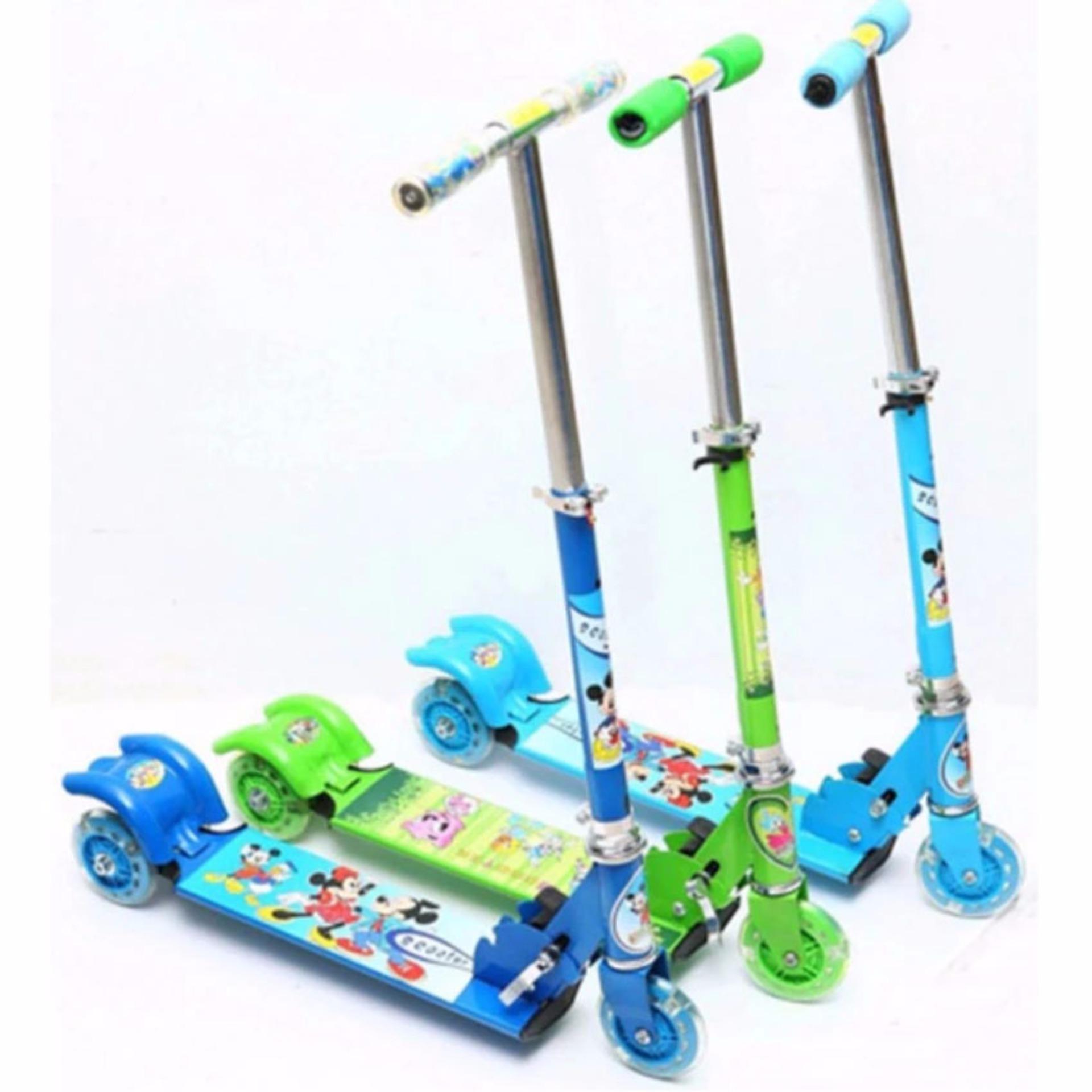 Xe trượt 3 bánh Scooter (màu xanh)