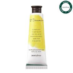 Kem dưỡng da tay hương Yuja Tea tháng 12 innisfree Jeju Life Perfumed Handcream – 12 Yuja Tea 30ml