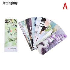 Jettingbuy 30 Cái Sáng Tạo Phong Cách Trung Quốc Giấy Đánh Dấu Thẻ Vẽ Retro Đóng Hộp Bookmark