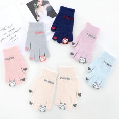 Găng tay nữ panda cực xinh có thể dùng điện thoại cảm ứng