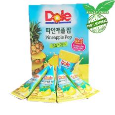 Kem Trái Cây Nguyên Chất Nhập Khẩu Hàn Quốc 1 Hộp 8 Bịch 63ml (bỏ tủ đá hoặc uống trực tiếp ) – Trái Thơm – Ăn Vặt Store