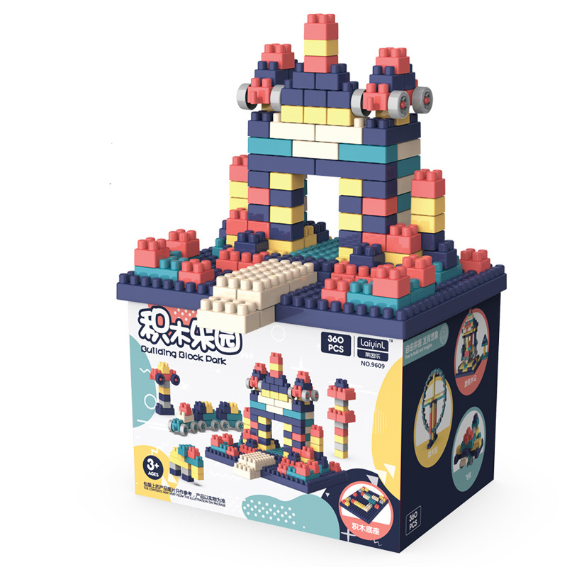 Bộ xếp hình lego 520- 360- 260 chi tiết- Đồ chơi lắp ghép phát triển trẻ toàn diện