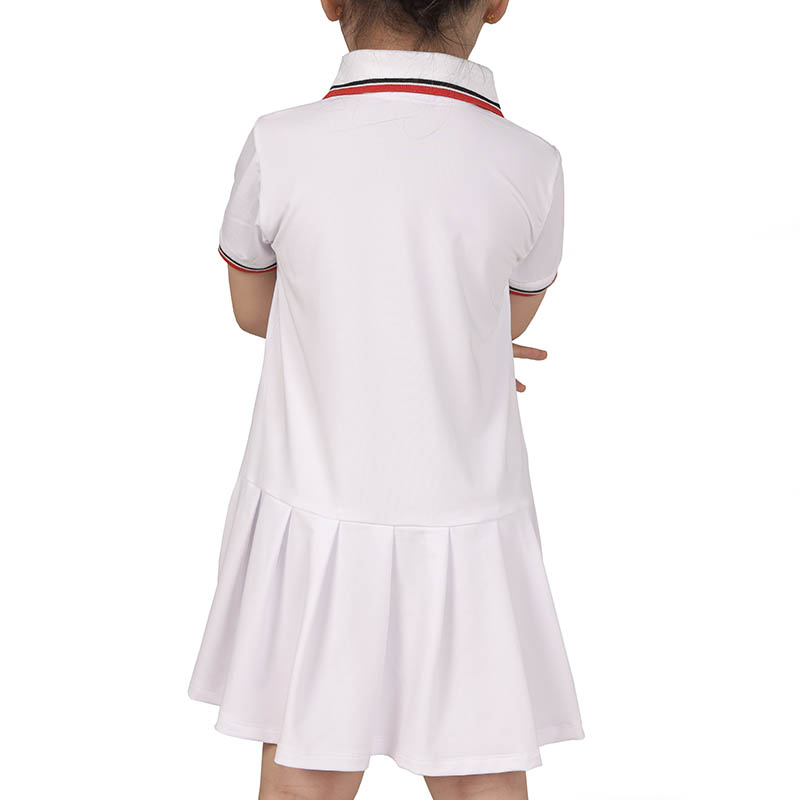 TANOSA KIDS Váy Polo đuôi cá cộc tay cho bé gái, váy thể thao cho bé từ 1-5 tuổi