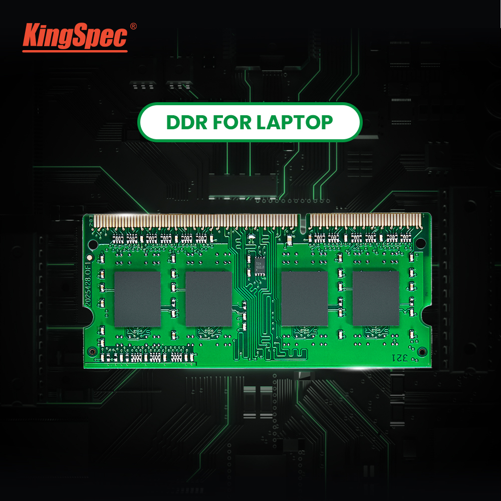 Kingspec DDR3 1600 Cho Máy Tính Xách Tay 12800U Thẻ Nhớ Để Bàn, Hạt Hai Mặt, Bộ Nhớ Máy Tính...