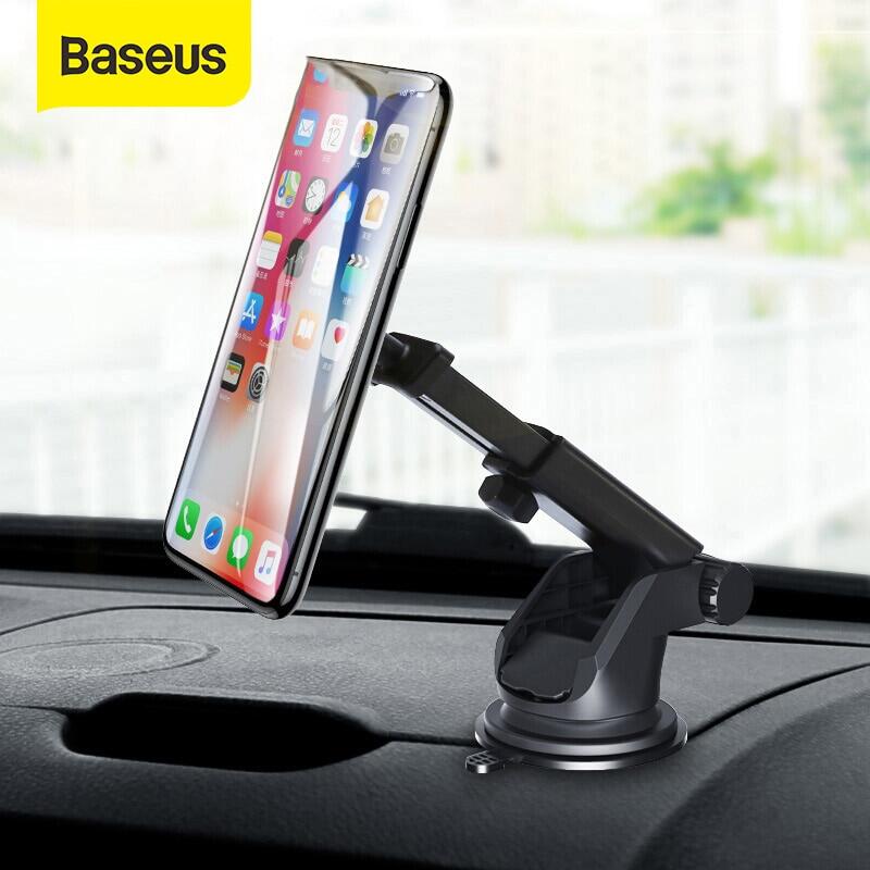 Baseus Universal Magnetic Giá đỡ điện thoại trên ô tô Bảng điều khiển cho iPhone 12 Pro Xs Max Kính...