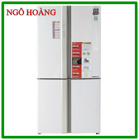 [Trả góp 0%] Tủ Lạnh SHARP Inverter 678 Lít SJ-FX680V-WH( Miễn phí giao hàng TPHCM-Ngoại tỉnh tính phí vận chuyển)