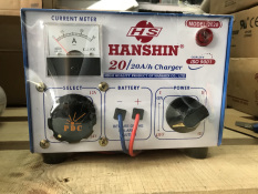 Sạc Ắc Quy HANSHIN 6V 12V 24V 20A – Dây Đồng