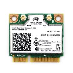 Card wifi tích hợp bluetooth cho laptop Intel Dual Band Wireless-N 7260 300Mbps – PK07
