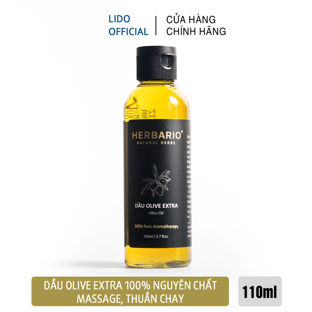 Dầu oliu (olive) Extra nguyên chất herbario 110ml