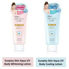 Chống nắng dưỡng thể Sunplay Skin Aqua UV Body Whitening Lotion SPF 50+ PA++++ (150g)