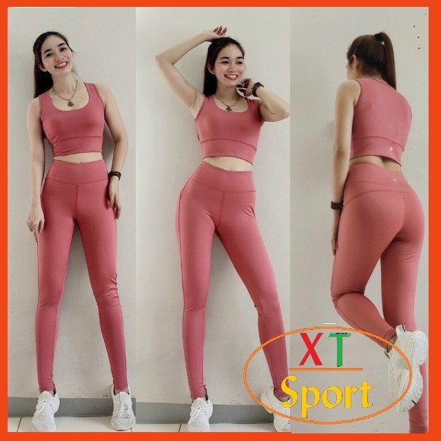 Bộ tập Gym nữ, đồ tập Yoga kín lưng chất đẹp BGM32