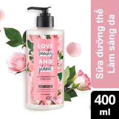 Sữa dưỡng thể sáng da Love Beauty And Planet Delicious Glow 400ml