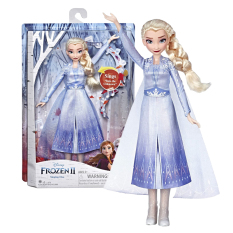 Đồ chơi Hasbro búp bê công chúa Elsa và bộ phụ kiện làm tóc Frozen 2 E7002