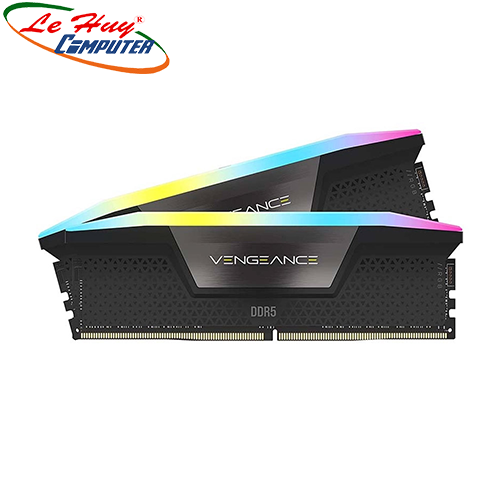 Ram Máy Tính Corsair VENGEANCE RGB 64GB (2x32GB) DDR5 5600MHz (CMH64GX5M2B5600C36)