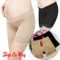 Quần mặc váy bầu cạp chéo nhiều size