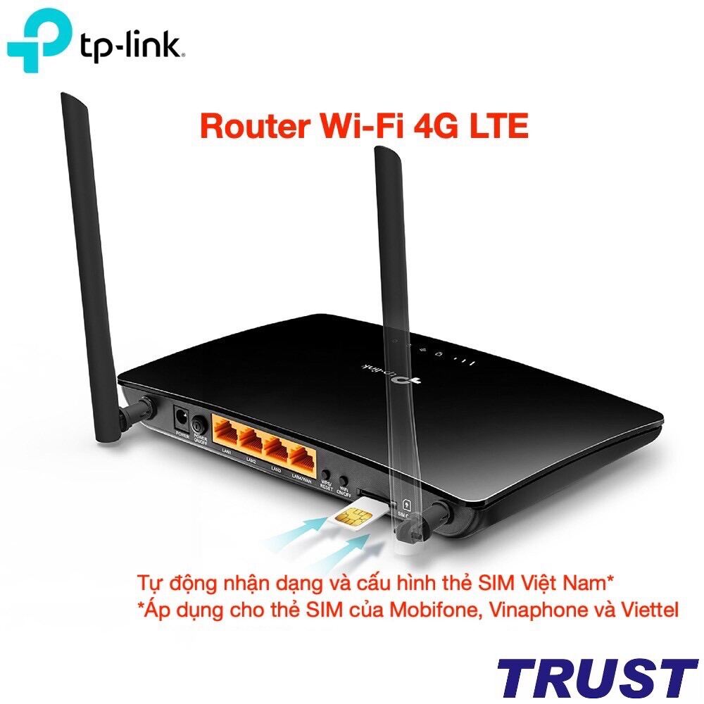 Hot Deals - TP-Link Cục phát wifi di động 4g (Bộ phát wifi 4g) chuẩn N 300Mbps TL-MR6400