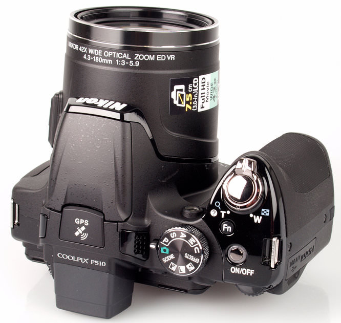Máy ảnh Nikon P510 - Siêu zoom 42x - 16mp - Quay FullHD 30fps - Đẹp 95%
