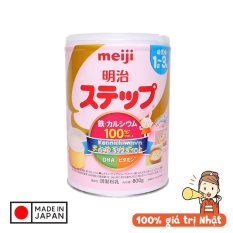 Sữa MEIJI số 9 nội địa Nhật dành cho bé 1 tuổi đến 3 tuổi lon 800g | Sữa bột meiji cho trẻ từ 12 tháng đến 36 tháng hàng chính hãng, mẫu mới