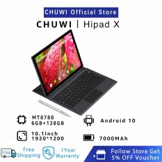 CHUWI Hàng chính hãng Máy tính bảng Hipad X hệ điều hành Android 10.0 OS, màn hình 10.1 inch Helio MT8788 bộ xử lý Octa Core LPDDR4X bộ nhớ trong 6GB bộ nhớ ngoài 128GB UFS 2.1, sim kép hỗ trợ 4G LTE mạng di động 2.4/5G Wifi định vị GPS